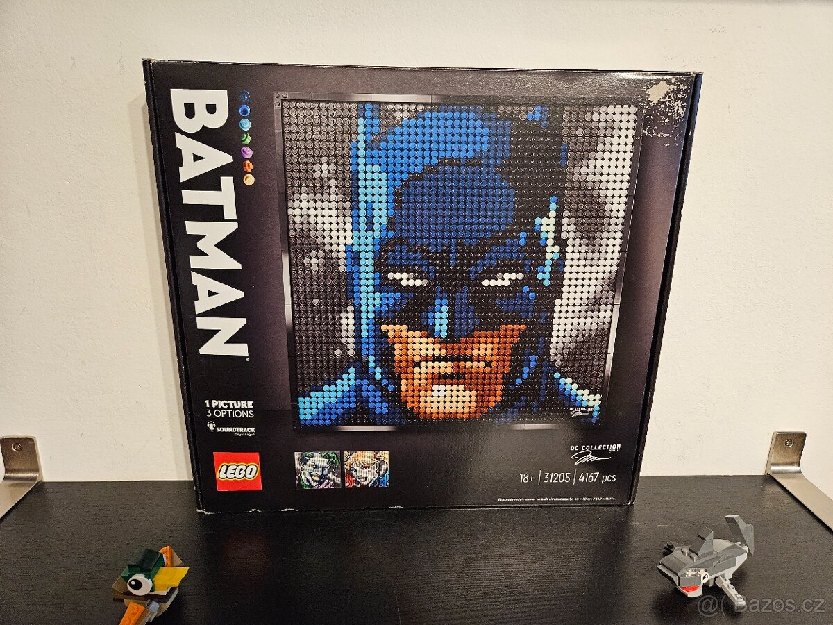 LEGO Art 31205 Jim Lee Batman (Star Wars, Pán prstenů)