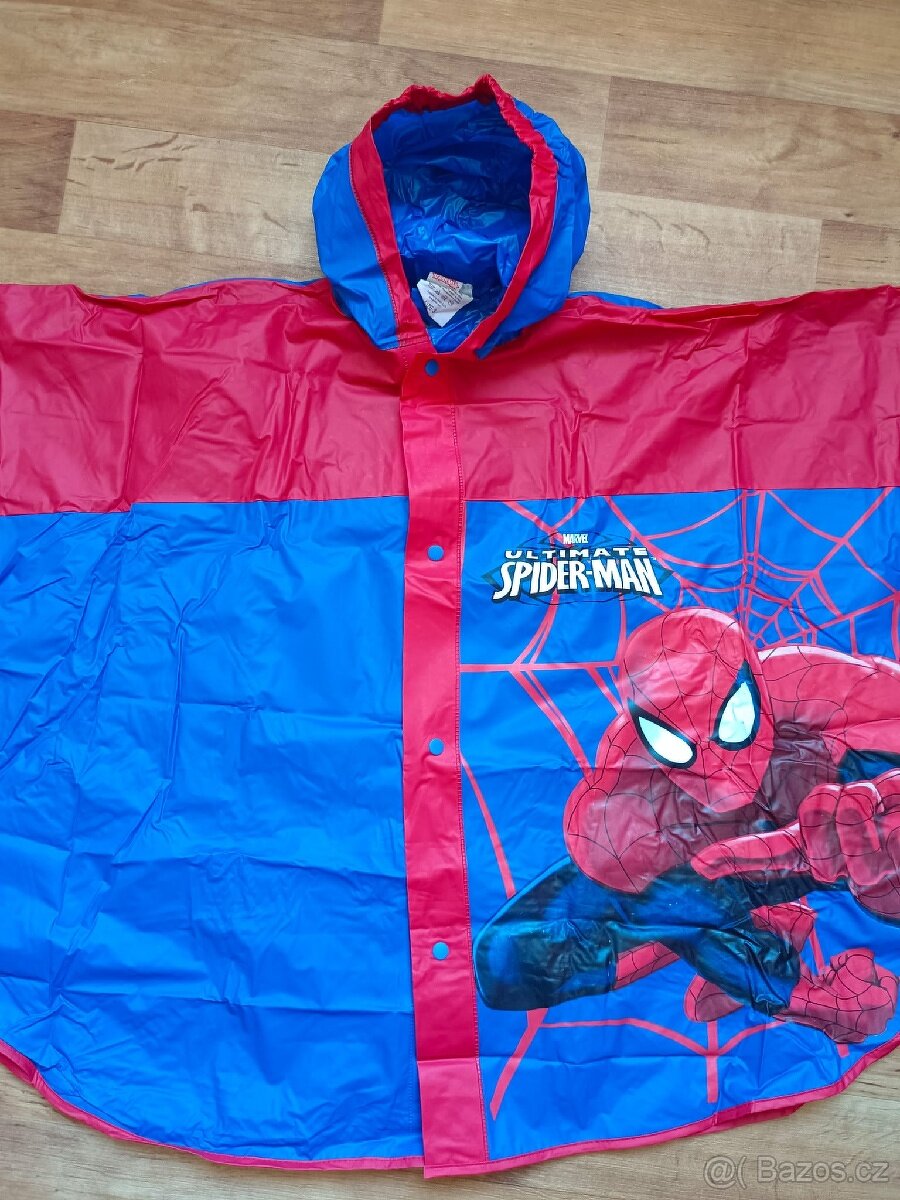 Pláštěnka Spider-Man, vel. 122/128