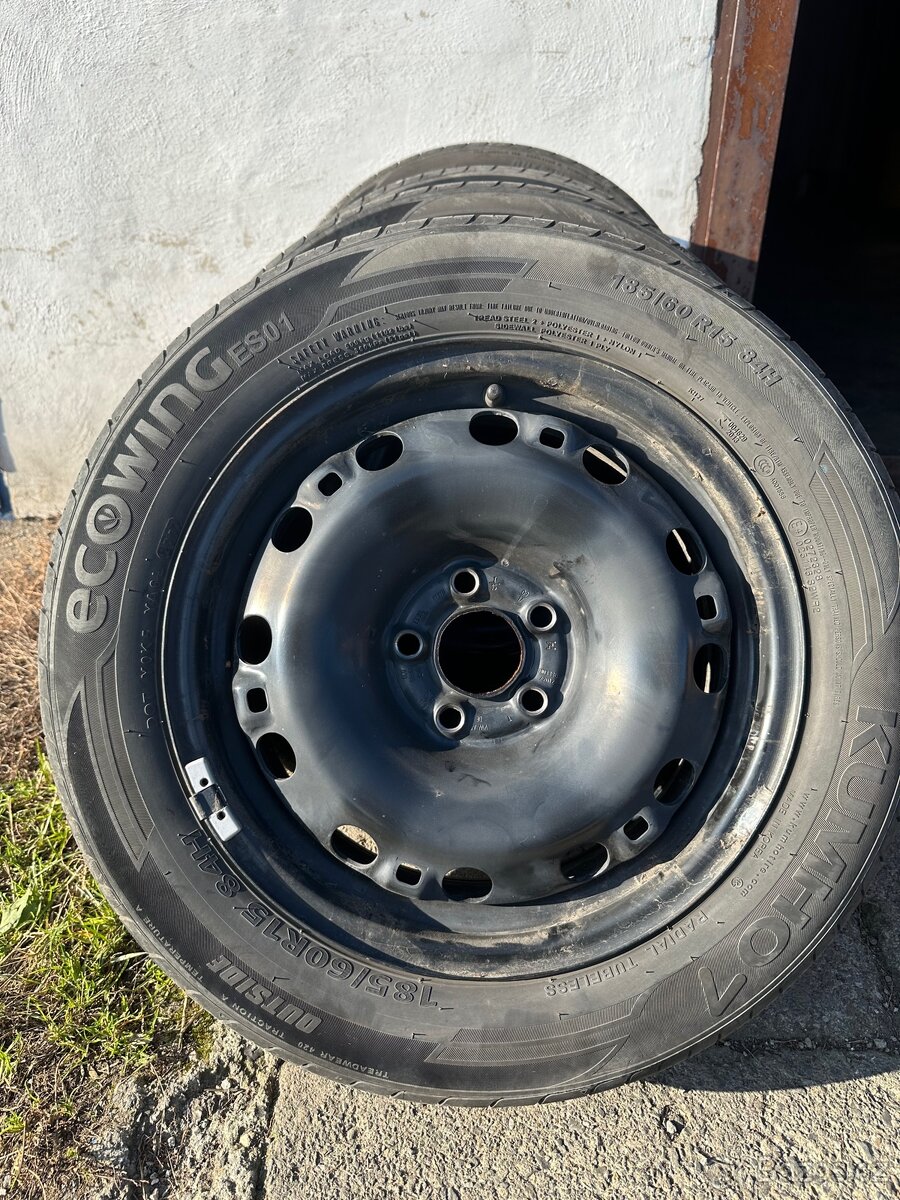 Letní pneumatiky Kumho Ecowing ES01 185/60 R15 84H