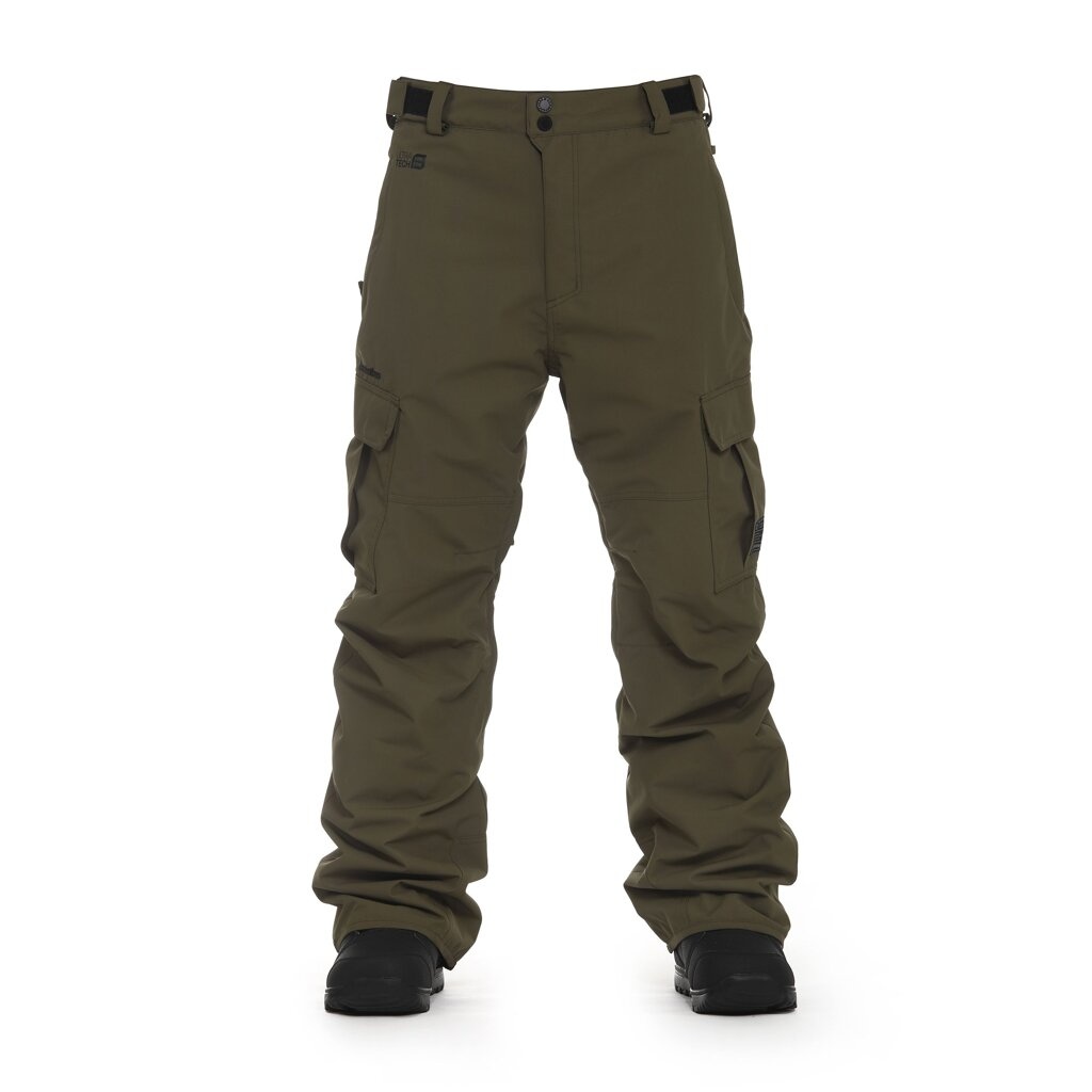 Pánské snowboardové kalhoty Rowen - dark olive, velikost L