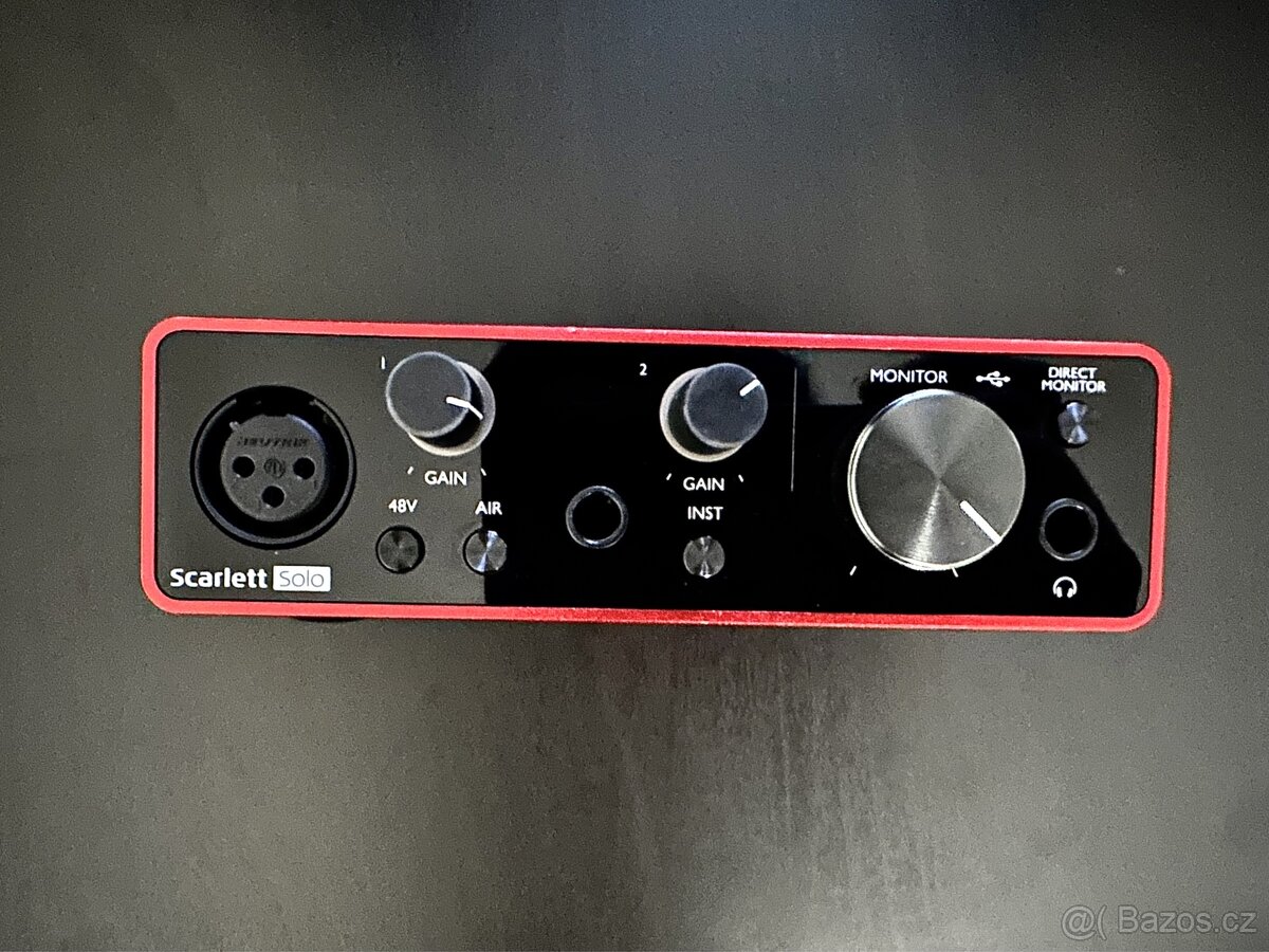 Focusrite Scarlett solo 3rd Gen