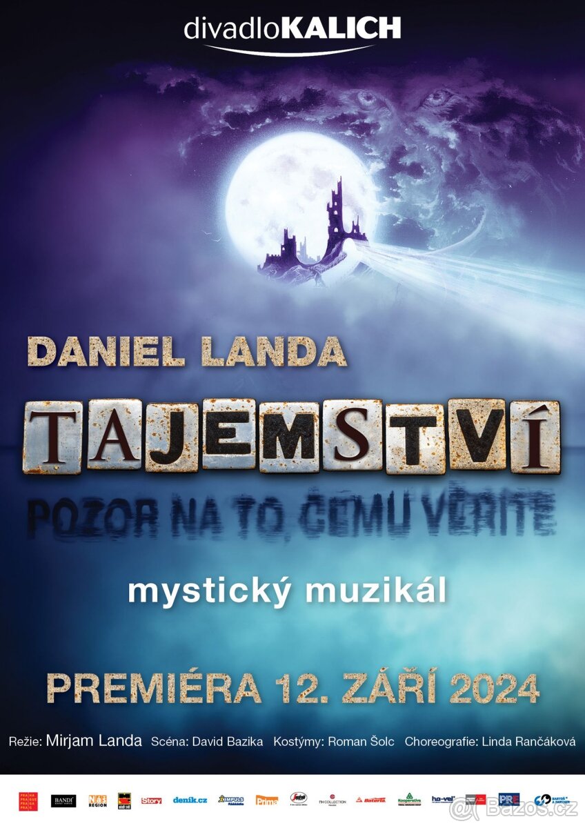 Muzikál Tajemství - Divadlo Kalich 9.11.2024