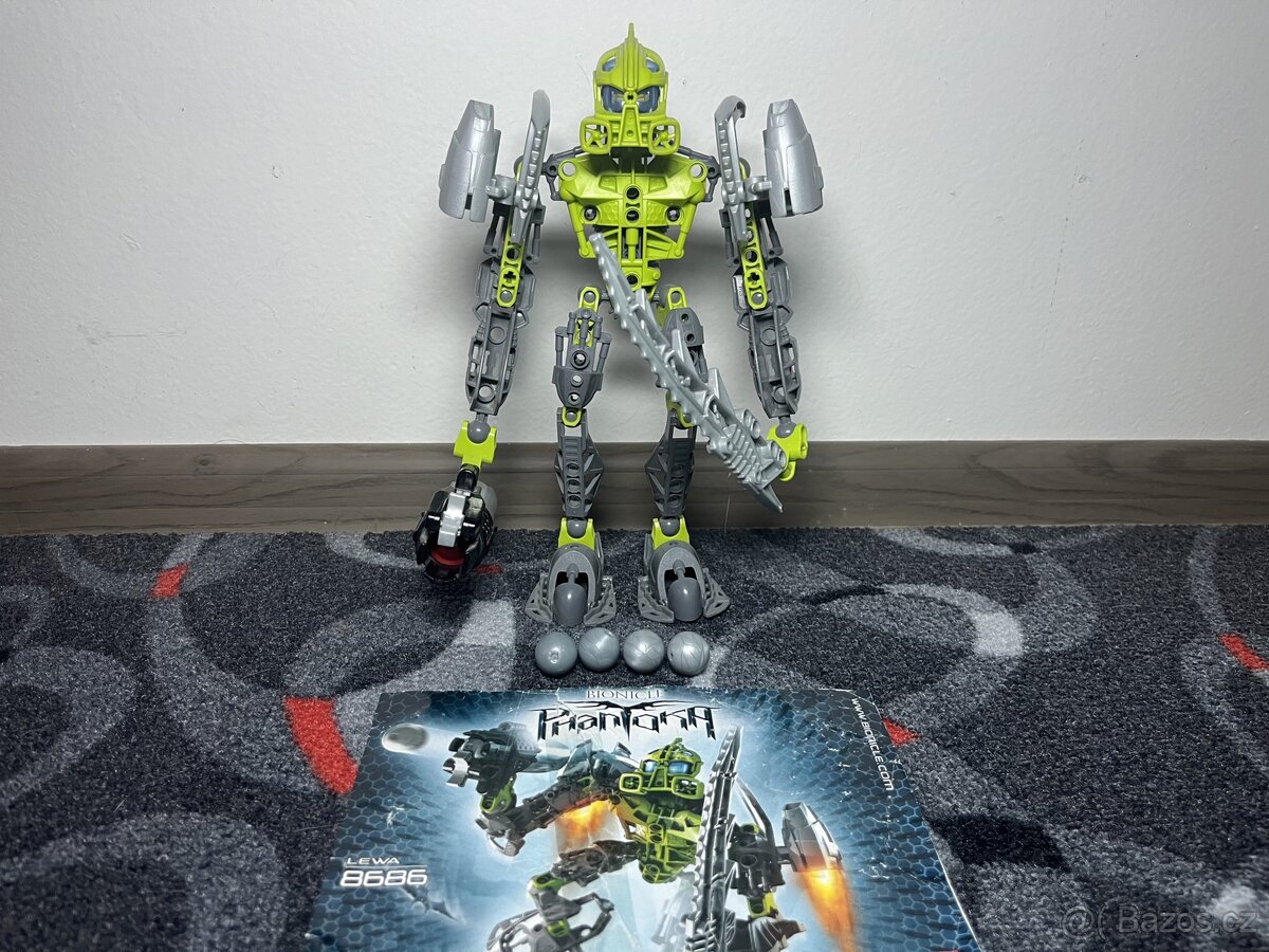 LEGO Bionicle - Phantoka 8686 Toa Lewa