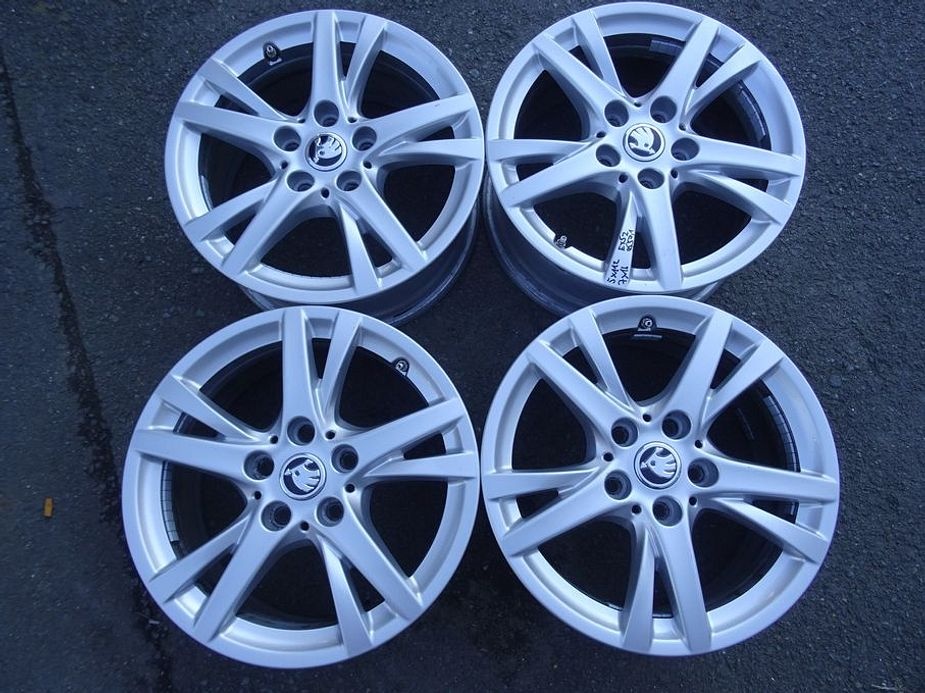 Alu disky na Škoda 16", 5x112, ET 52, šíře 7J