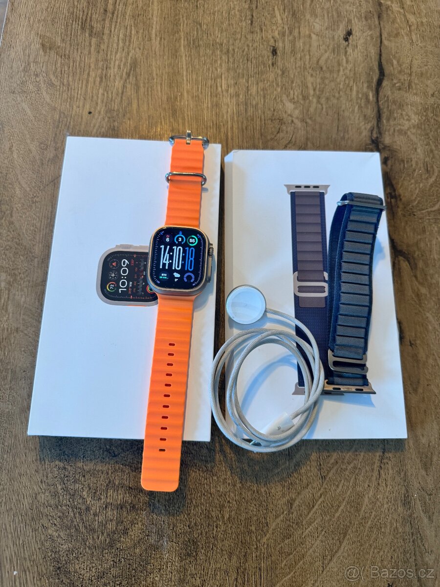 Apple Watch Ultra 2, 49mm, titan, gps + cellular