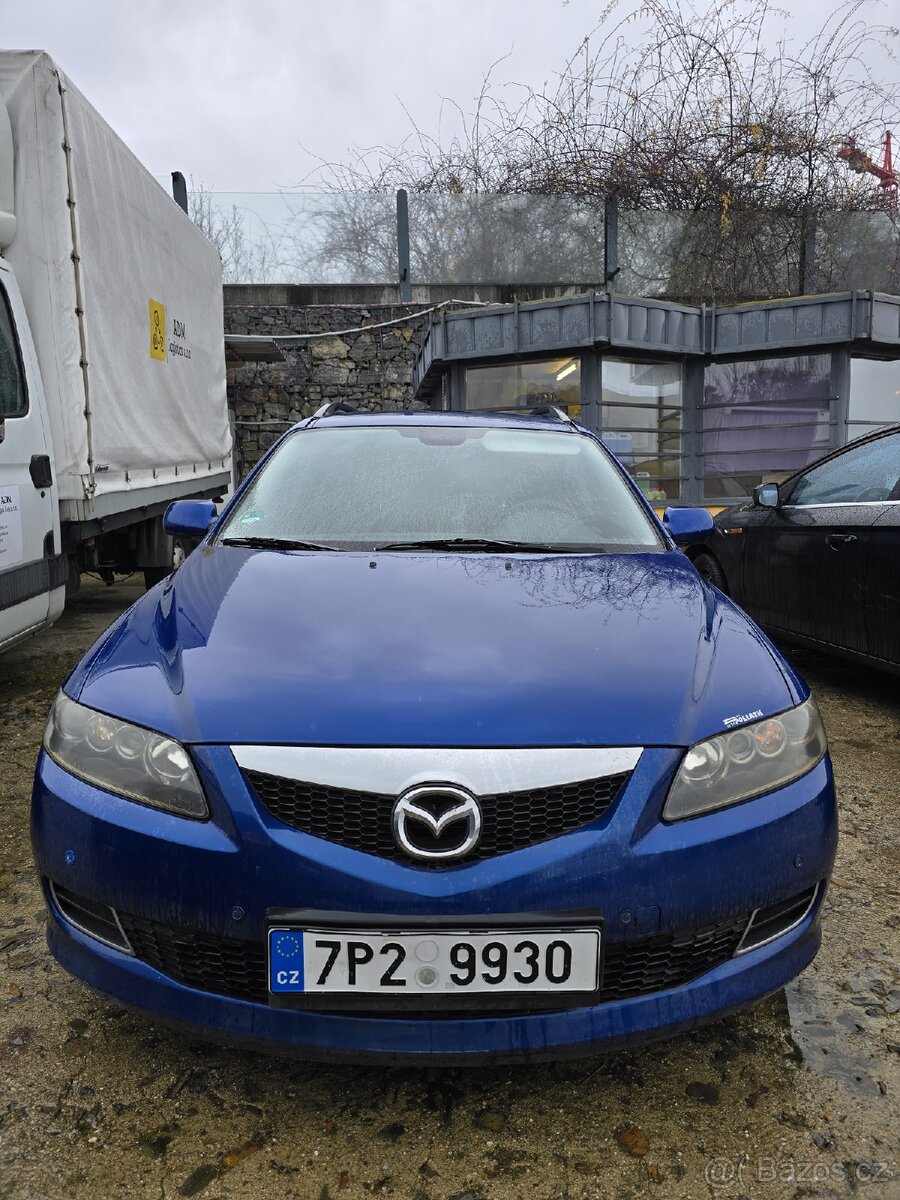 Mazda 6 2.3i 122kW, kombi, BOSE, tažné