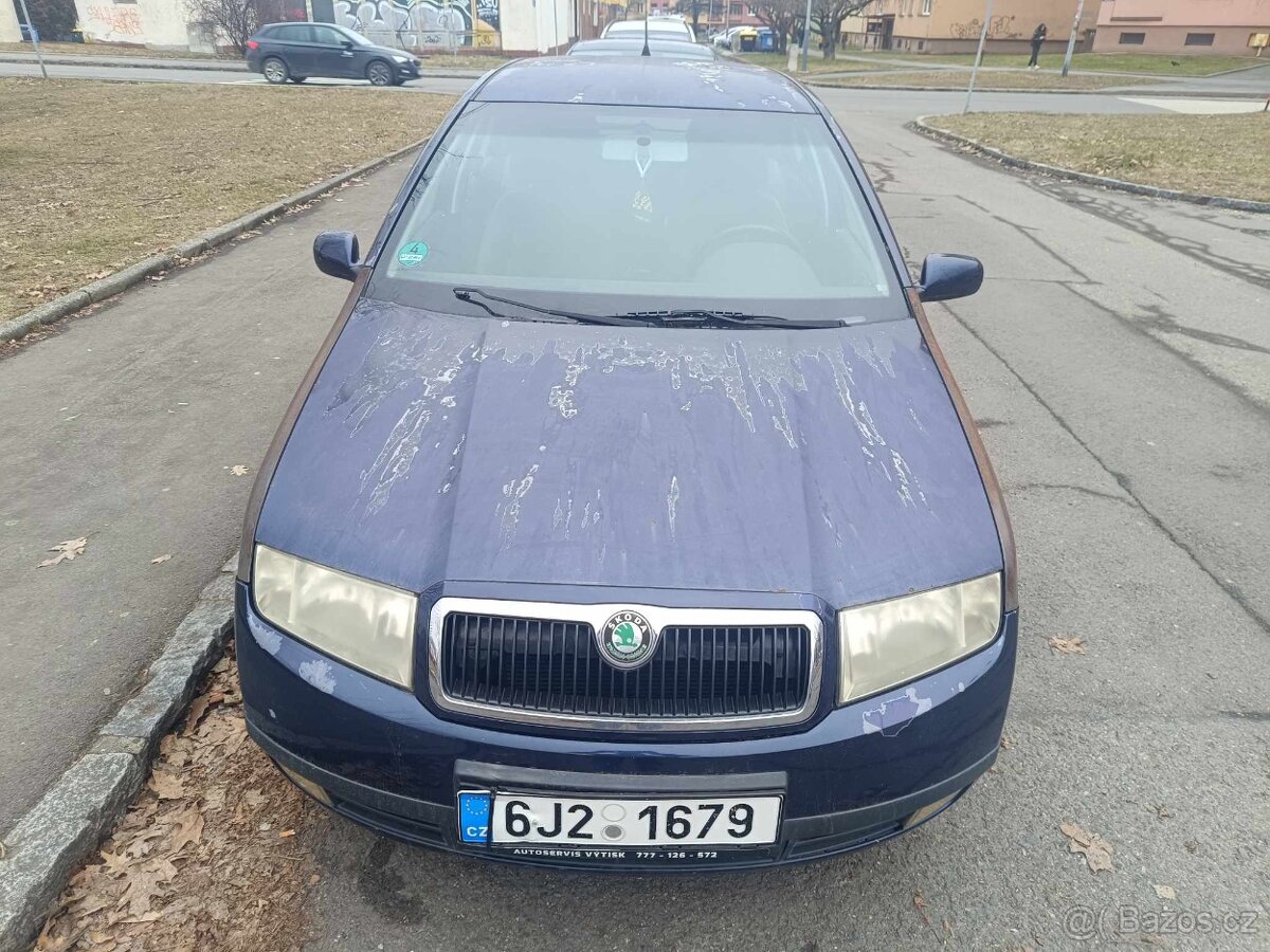 Škoda Fabie 2.0 benzin 85kw Rv 2003