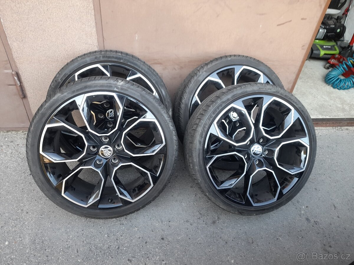 Originál alu kola Škoda model Extreme rozteč 5x112 R19.