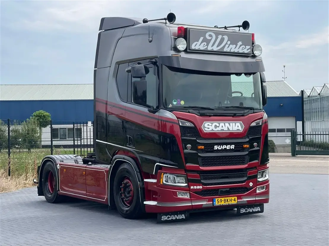 Scania R520 V8 / Full AIR / Hydraulika / Centrál