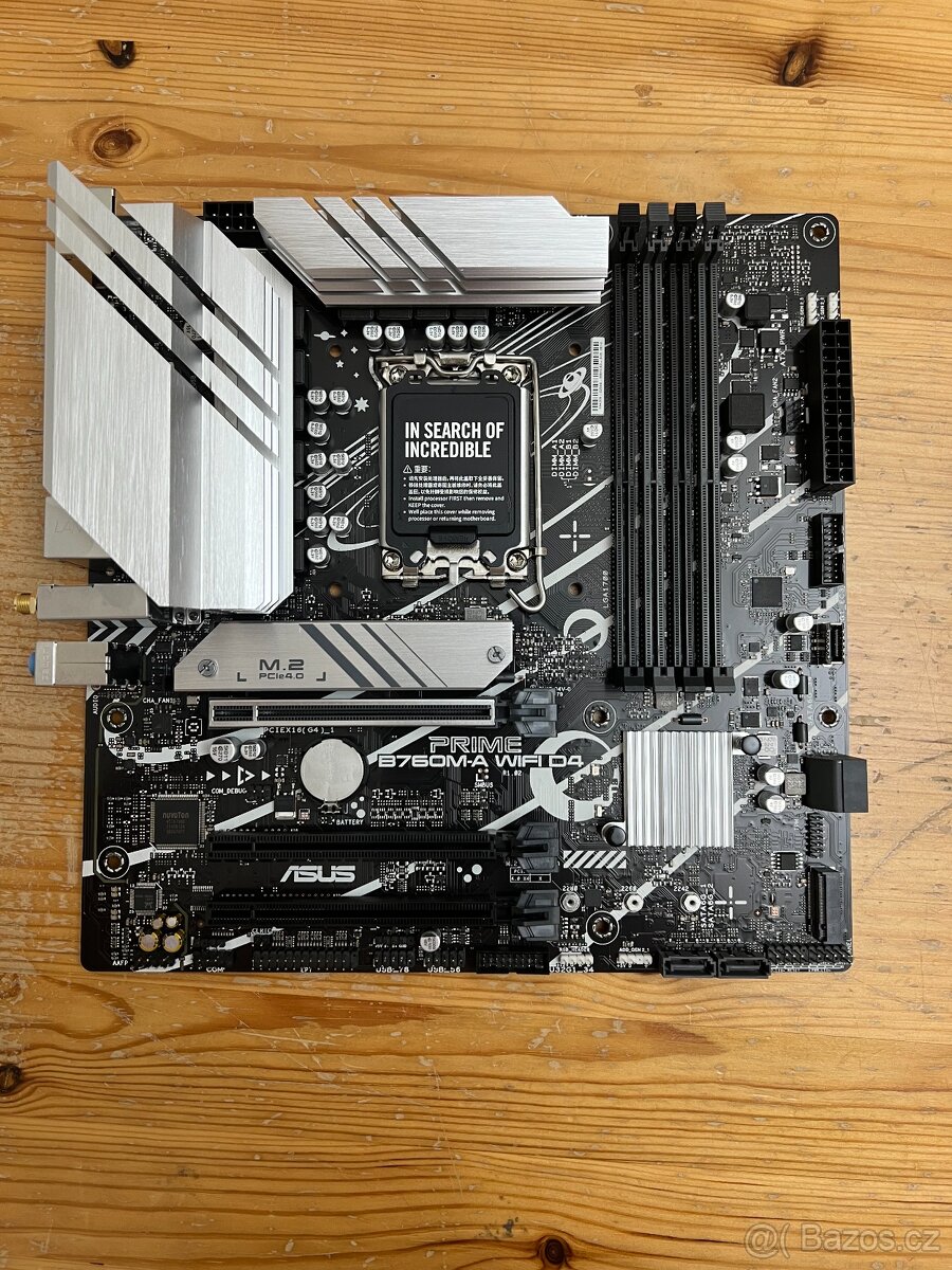 ASUS PRIME B760M-A WIFI D4 Socket 1700,Funkční,Záruka