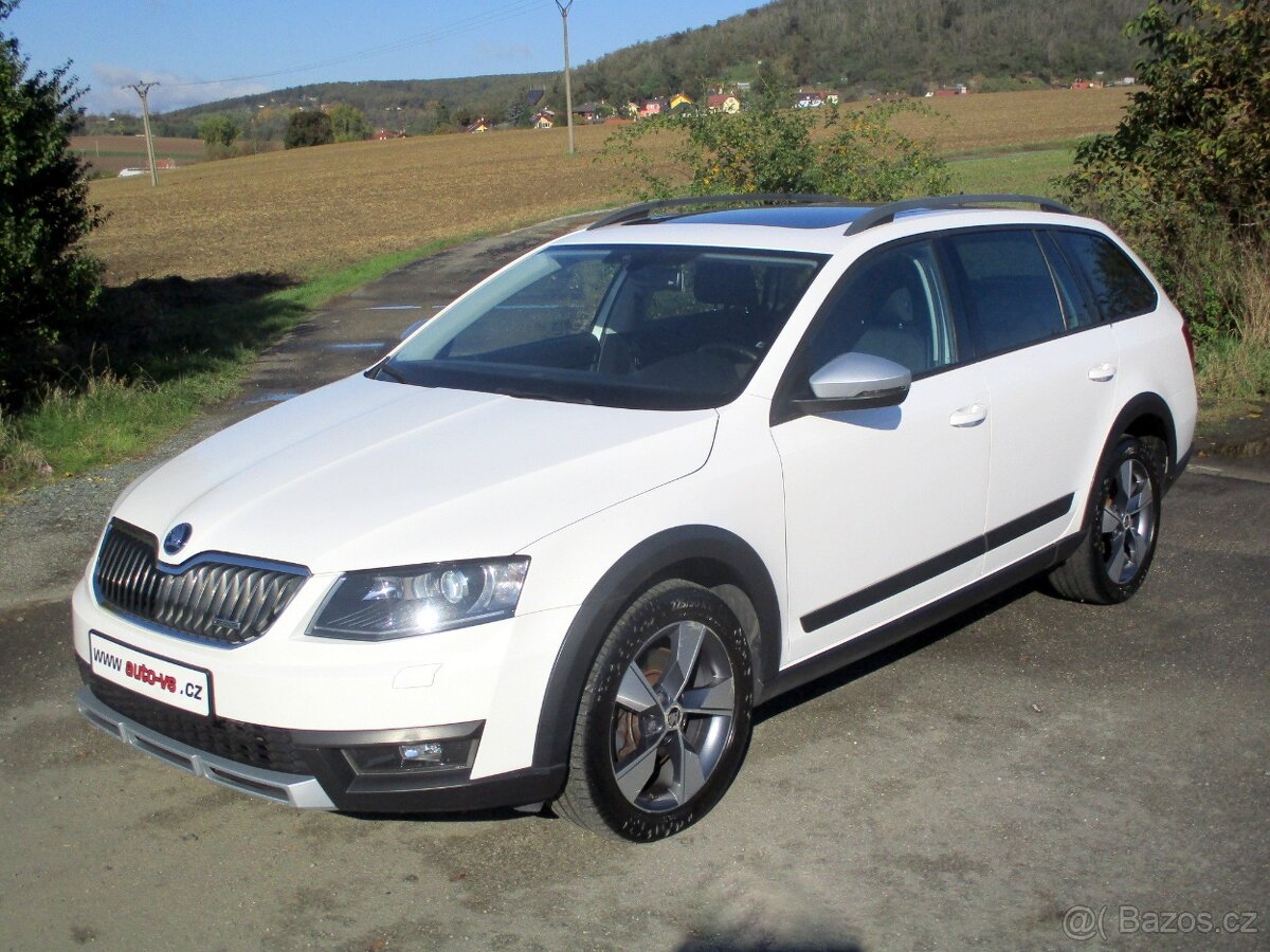 Škoda Octavia SCOUT 2.0TDi RS 4x4TAŽNÉ.Z DSG 2015