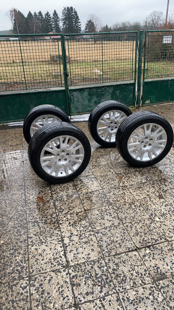 Alu kola r17 5x108 + pneu 225/45R17