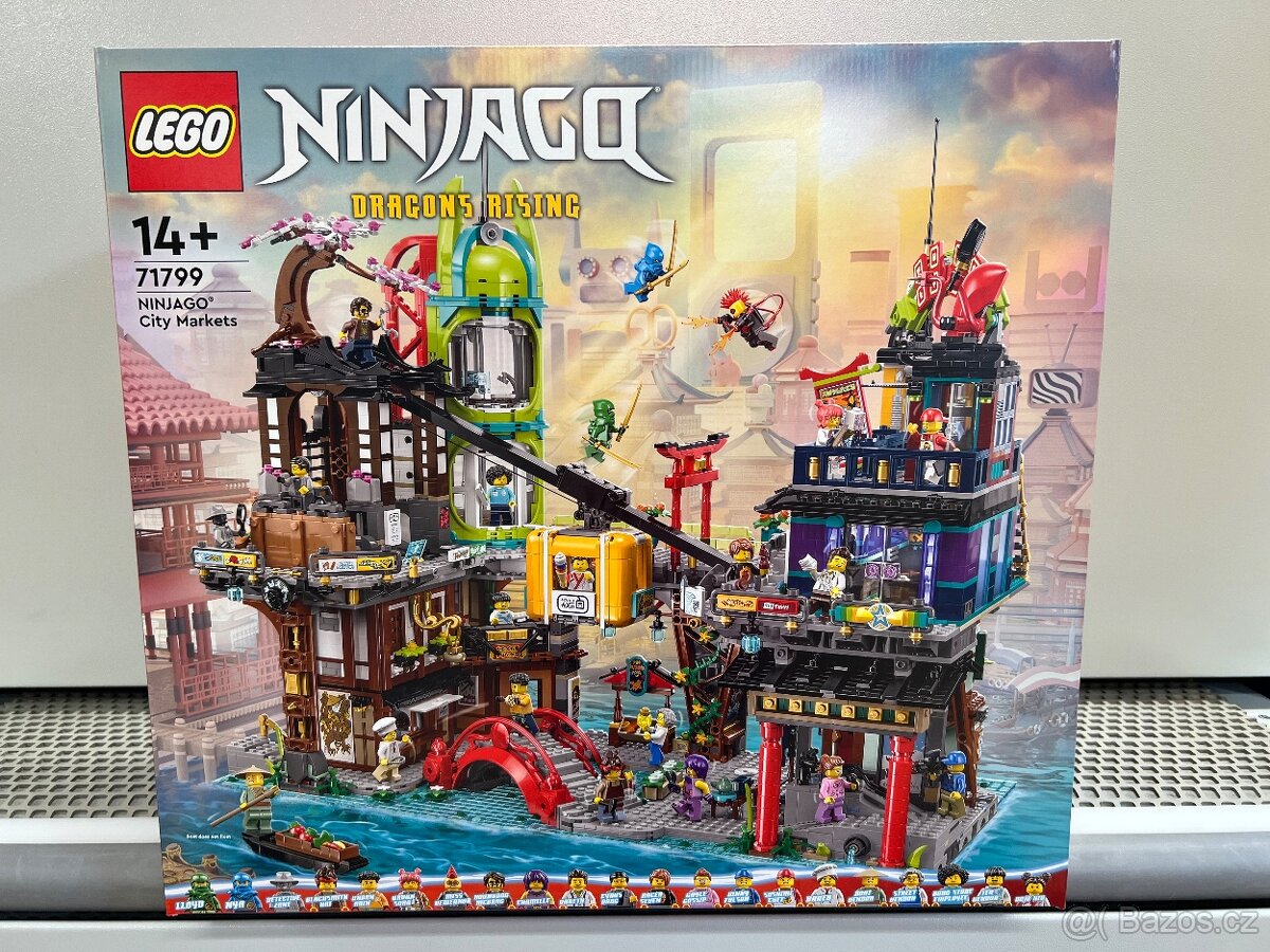 LEGO NINJAGO 71799 Trhy v NINJAGO City