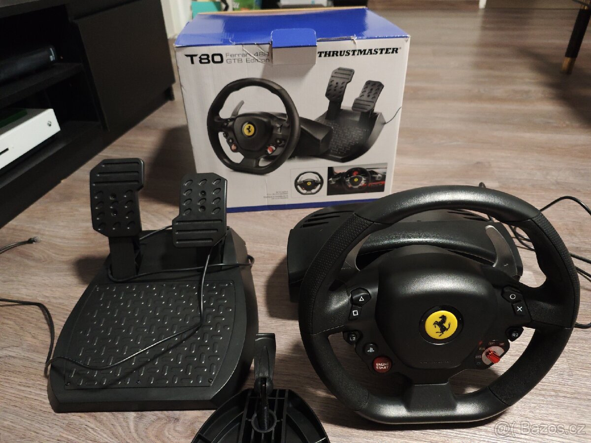 Volant Thrustmaster T80 Ferrari 488 GTB Edition