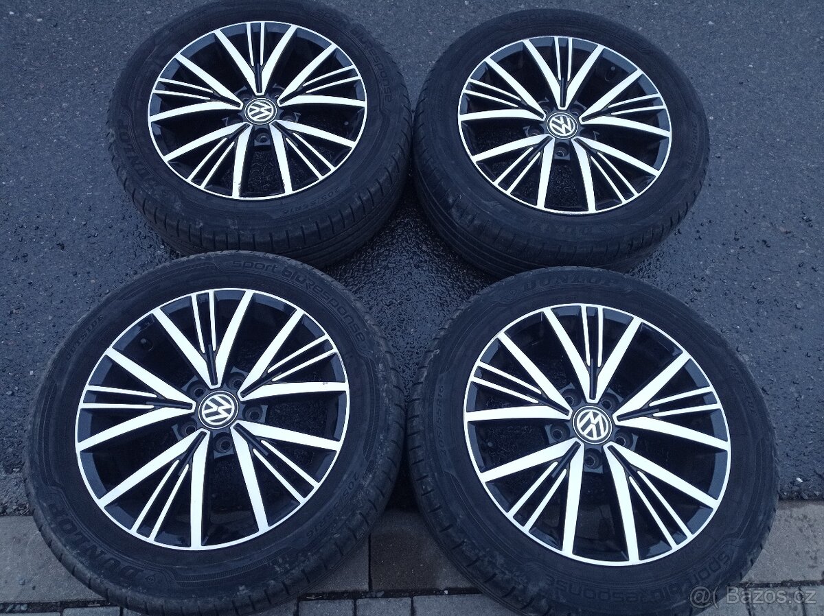 16" pěkne letní LINAS ORIGINAL VW GOLF VII, 7, r.v. 2019