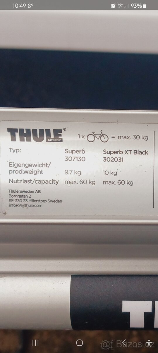 Thule Superb Standart