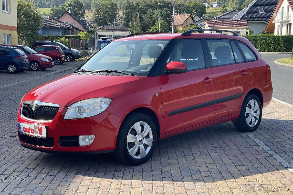 ŠKODA FABIA II 1.6 16V 77kW-2008-169.606KM-KLIMA,EL.OKNA-