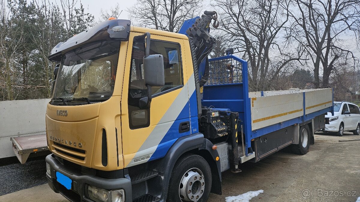 Iveco Eurocargo 120E18 valník s hydraulickou rukou