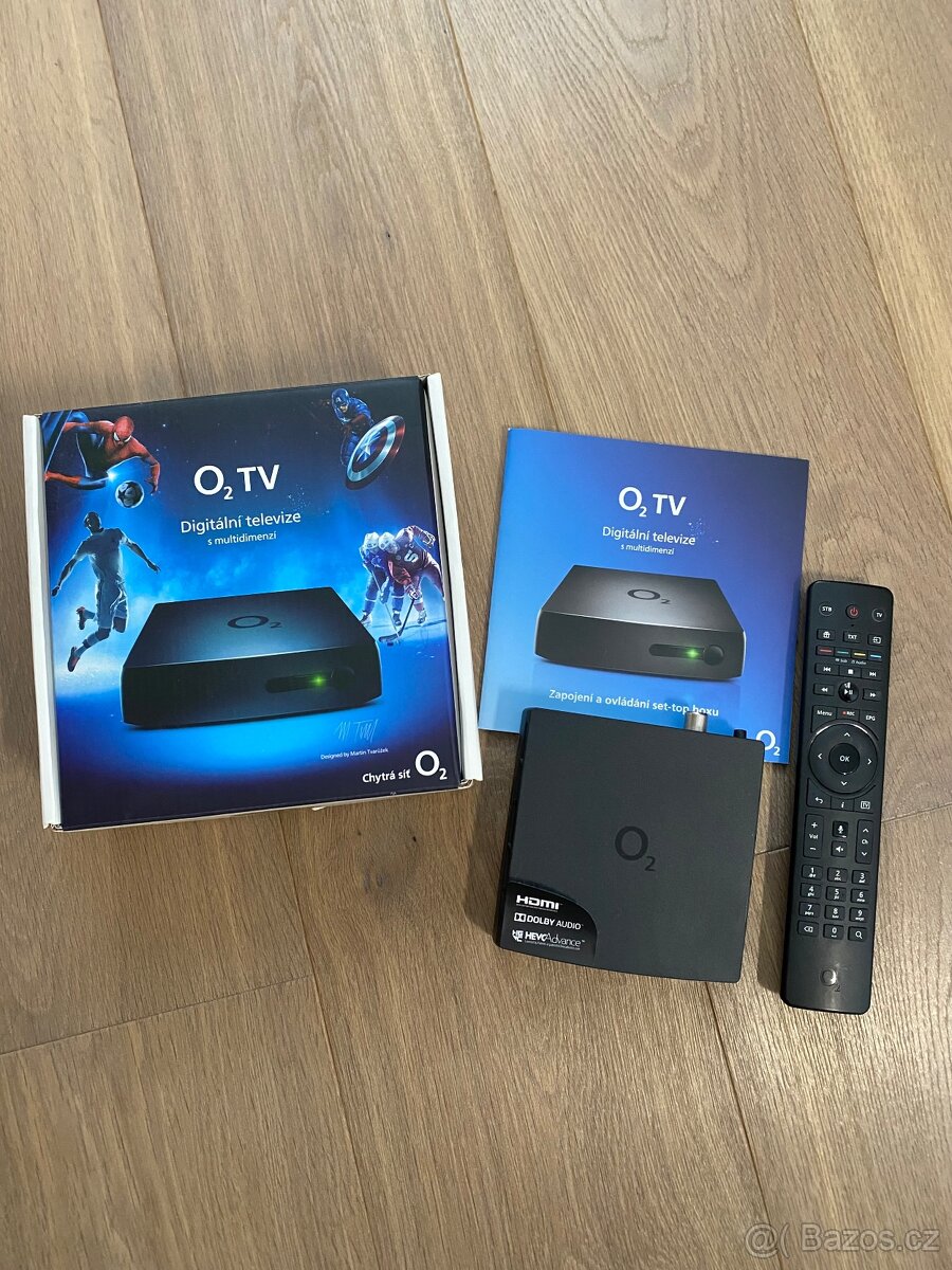 O2 TV set top box