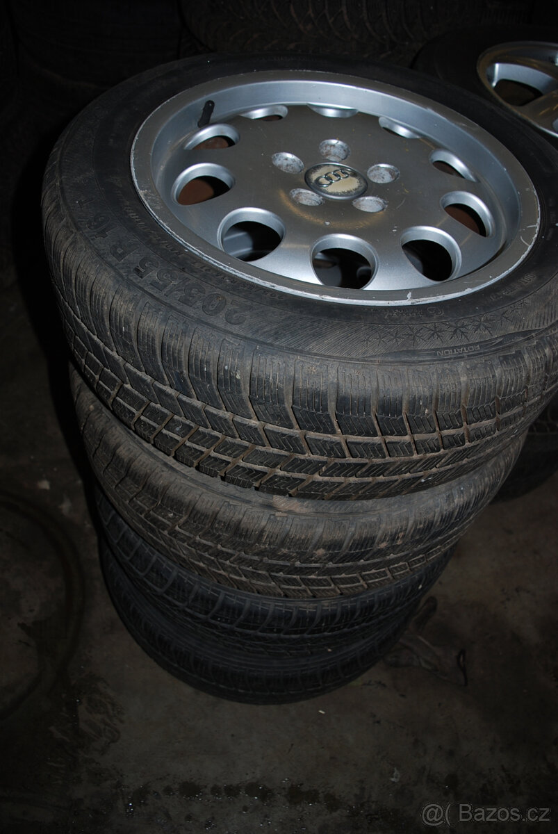 Zimní sada ALU kola 5x112 205/55 R16