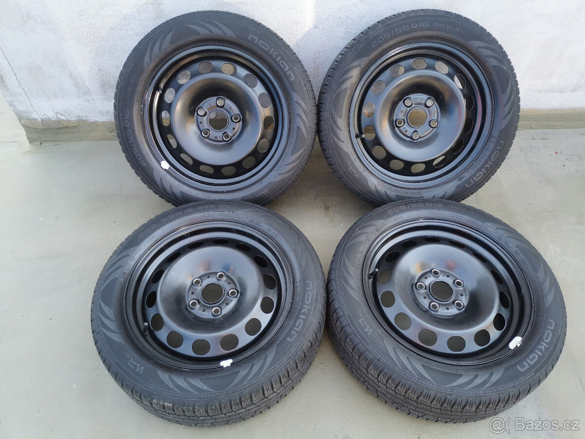 205/55R16 zimní pneu 6,5x16 5x112 ET46 octavia III 6,5mm