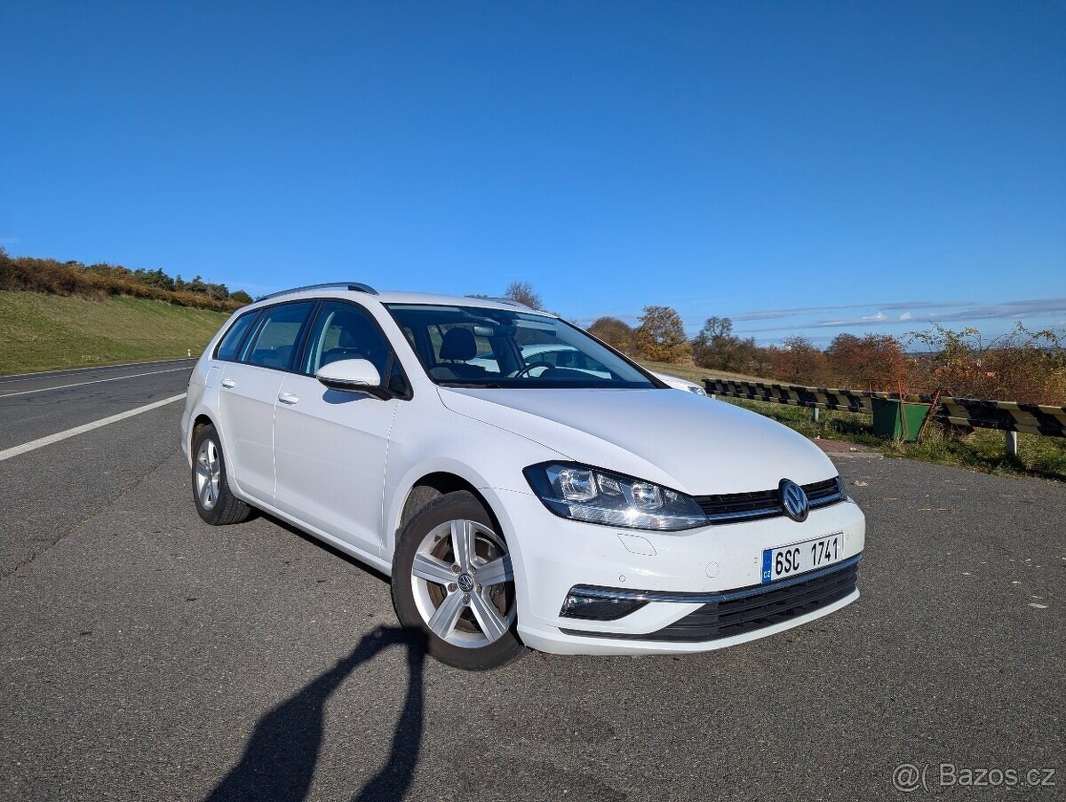 VW Golf Variant 7.5, 2018, 1.4 TSI - Top stav, 2x kola