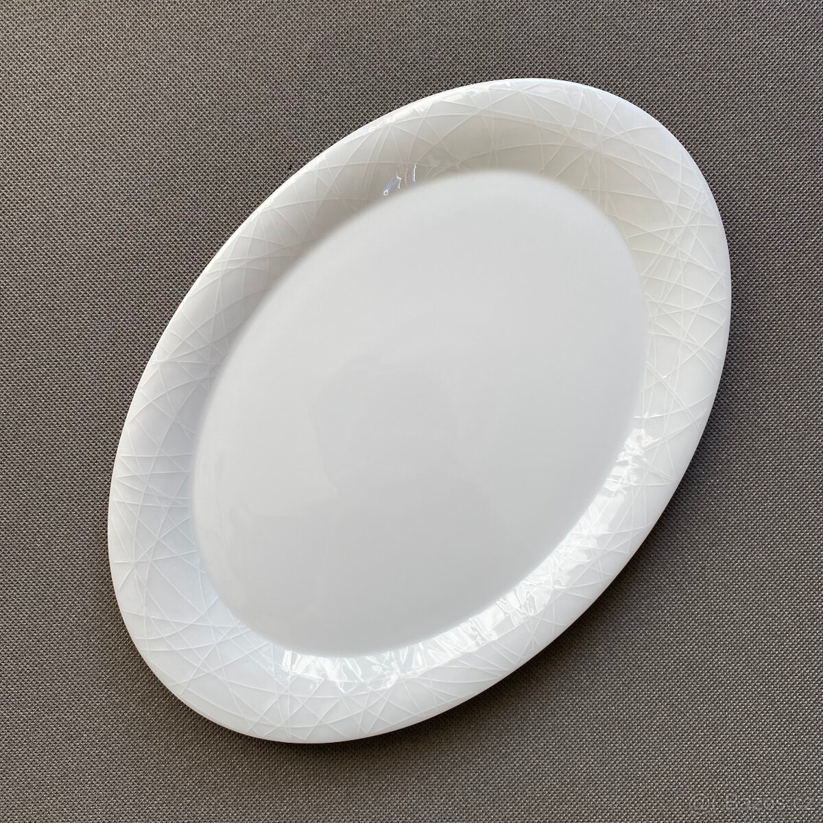 Rosenthal Geometrica Oválný porcelánový tác 36 cm