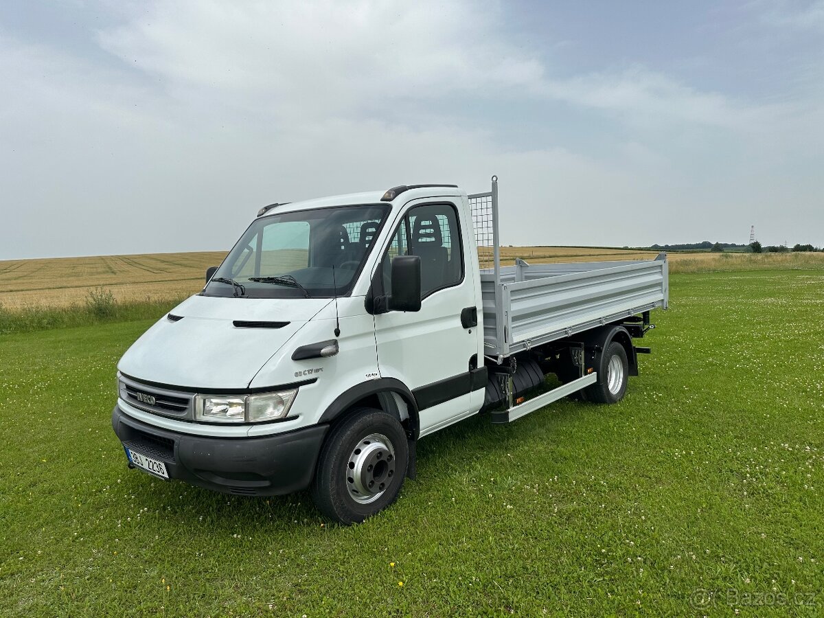 Iveco Daily 3-straný sklápěč.