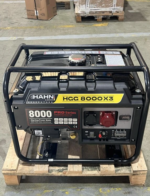 Hahn & Sohn Benzínová elektrocentrála HGG 8000 X3