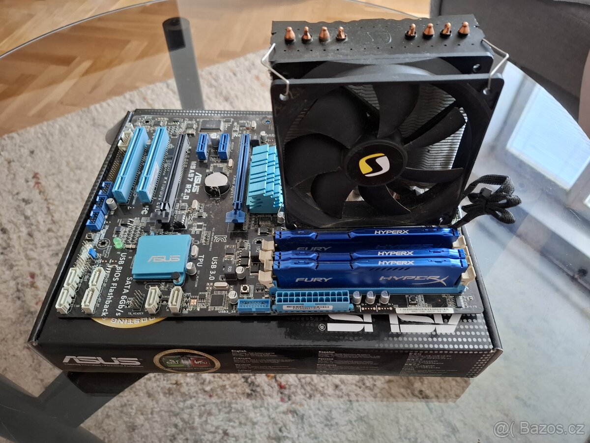 Základní deska Asus M5A97 + AMD FX-8300 + 16 GB RAM