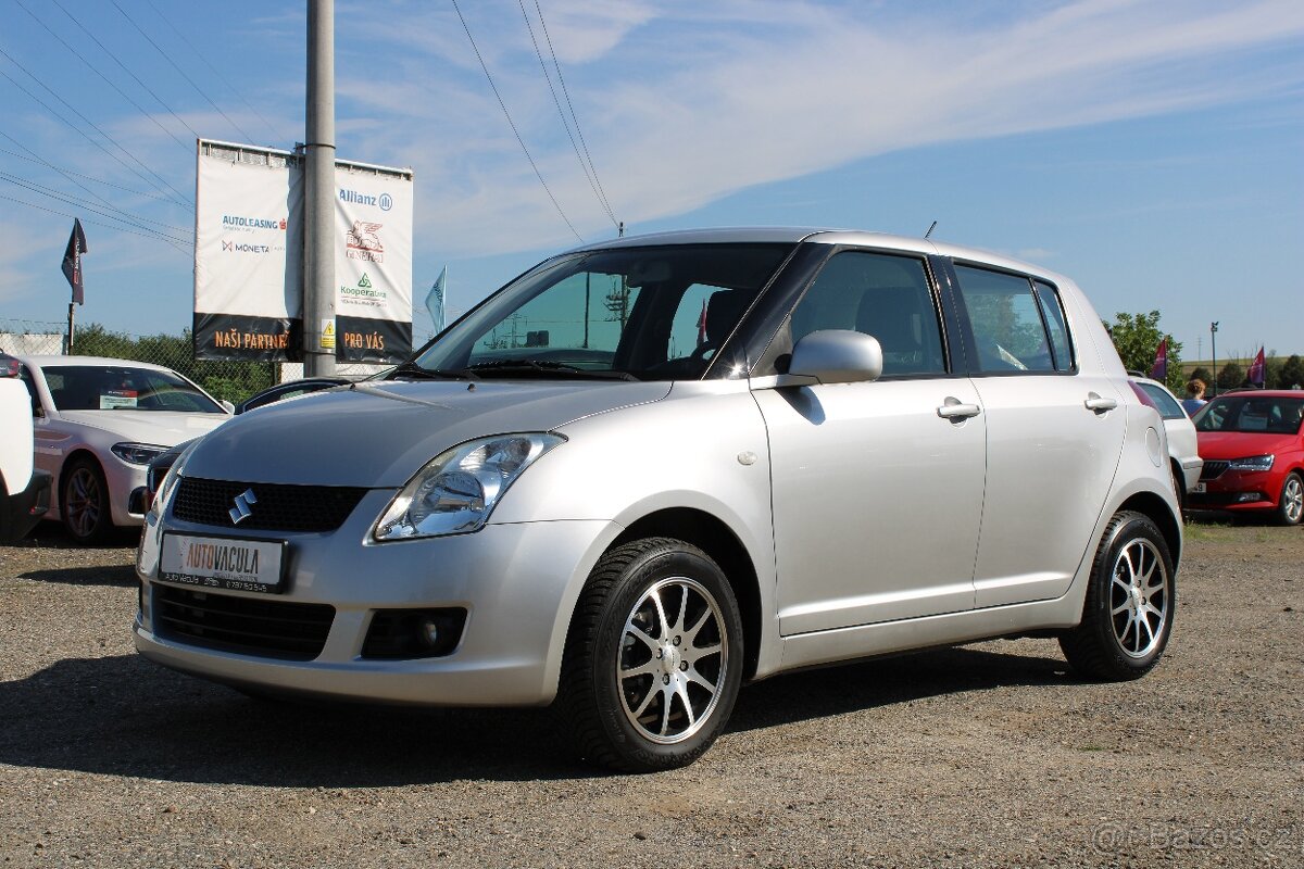 Suzuki Swift 1,3i 66KW, 4 x 4, 65.528 km, r.v. 2009