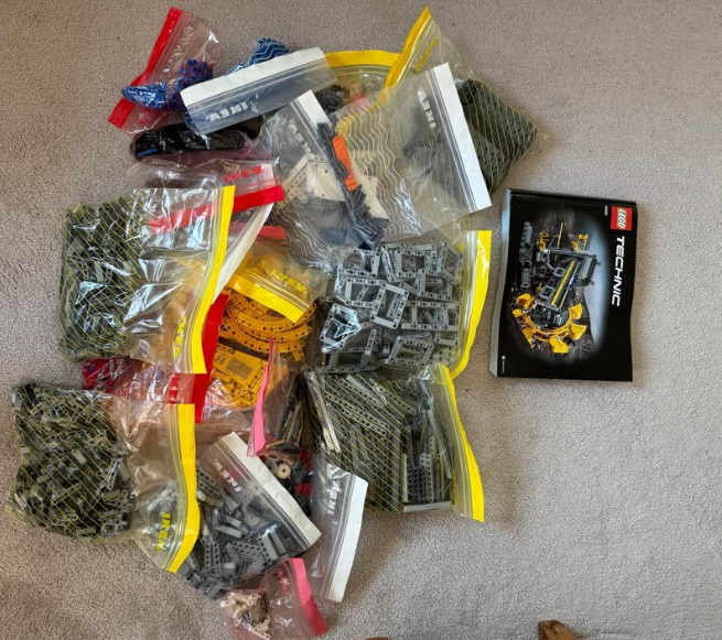 Lego Technic 42055 důlní bagr