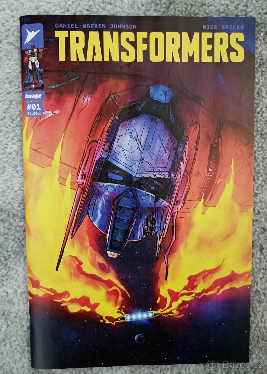 TRANSFORMERS comics #1 (Image) anglicky, top stav