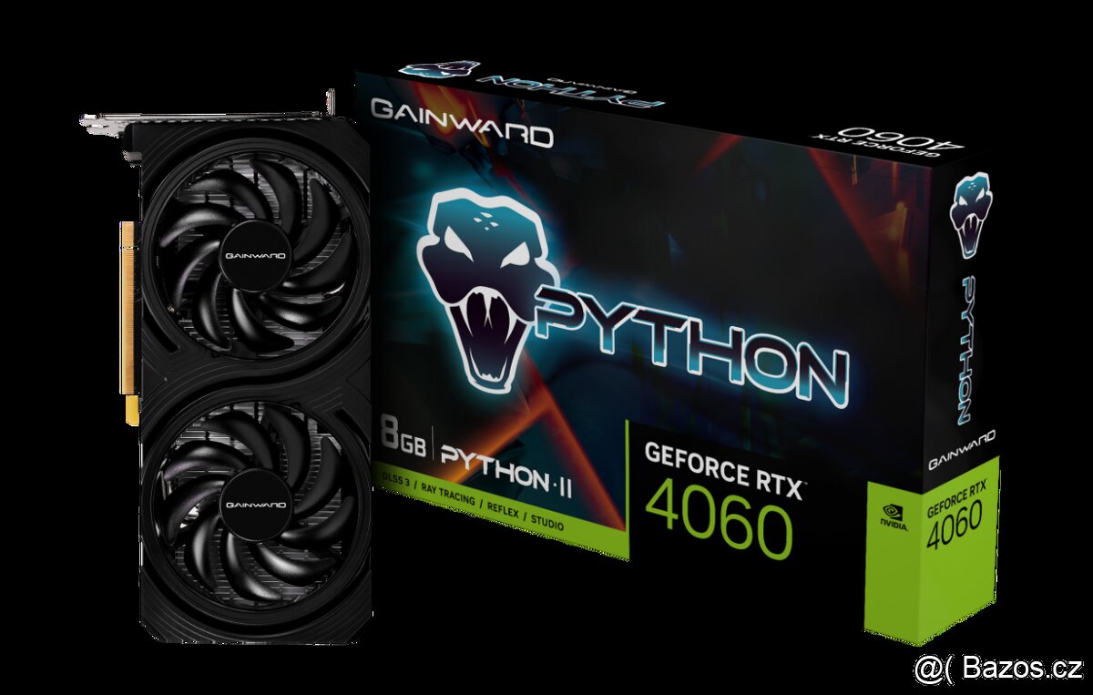 GAINWARD RTX 4060 Python II 8GB - Záruka 21 měsíců Alza.cz