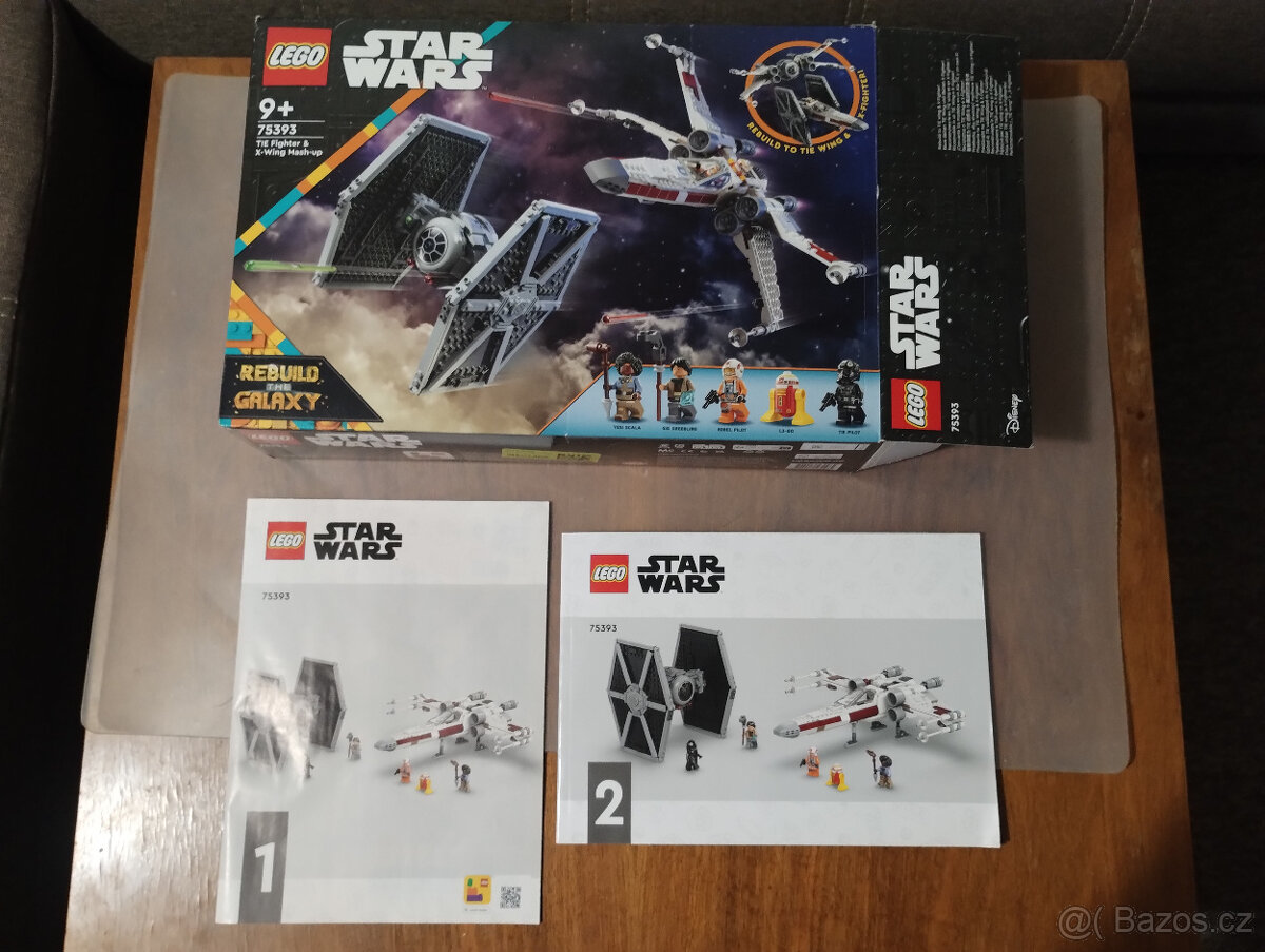 LEGO 75393 TIE Fighter & X-Wing Mash-up - BEZ FIGUREK