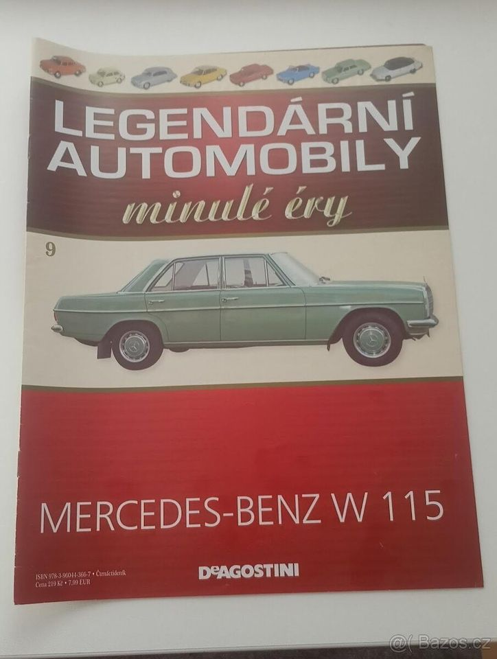 Časopis k modelu Mercedes-Benz W 115