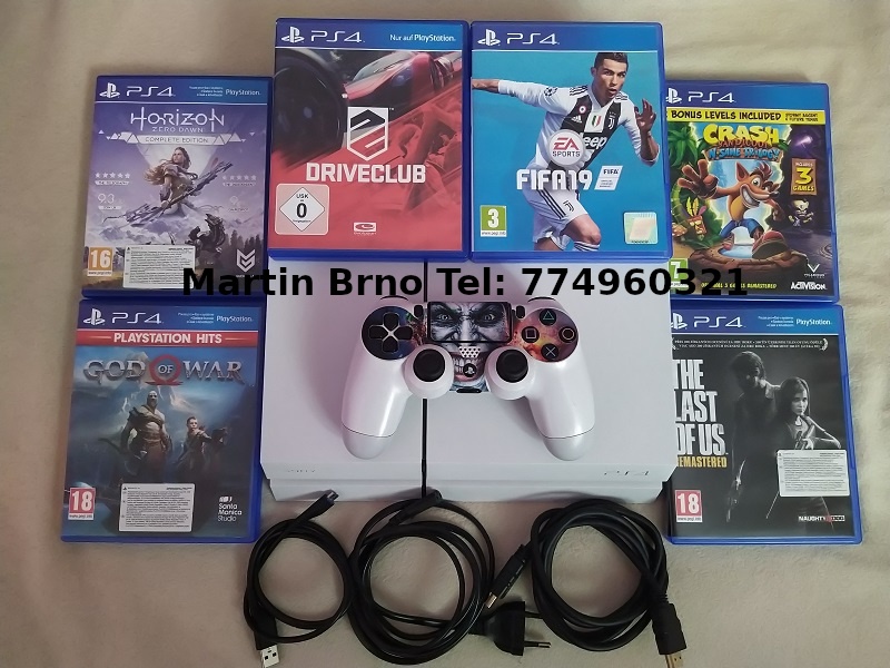 Herní konzole Playstation 4 - PS4 500GB TOP STAV