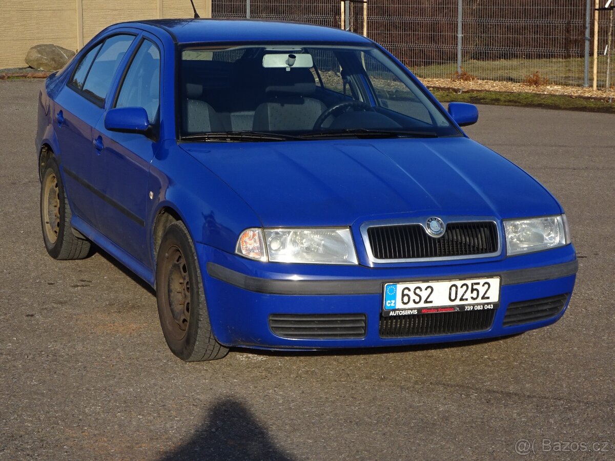 Škoda Octavia 1.6i r.v.2002 (75 kw) Koupeno v ČR