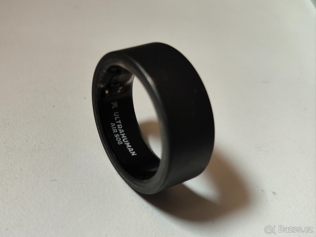 Ultrahuman Ring AIR (vel. 8) + monitor glukózy