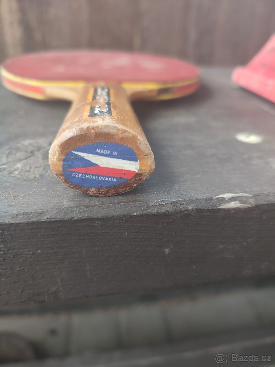 Stará pálka ping pong Československo