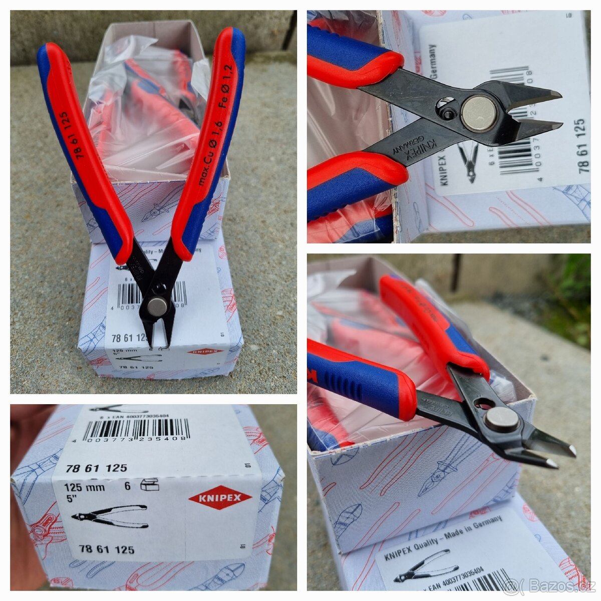 8x kleště KNIPEX