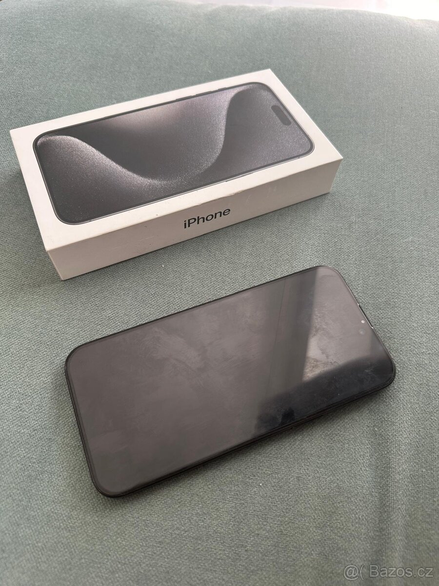 Apple iPhone 15 Pro Max, 256GB černý titan