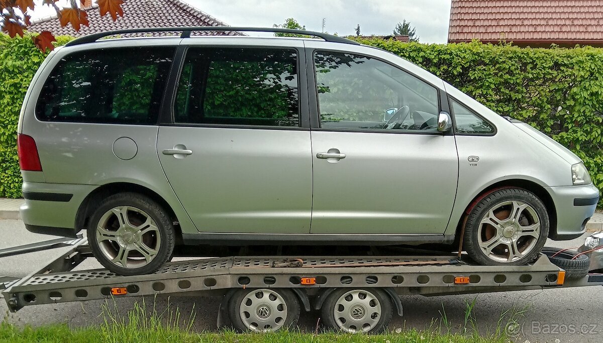 SEAT ALHAMBRA 1.9TDi - POUZE DÍLY