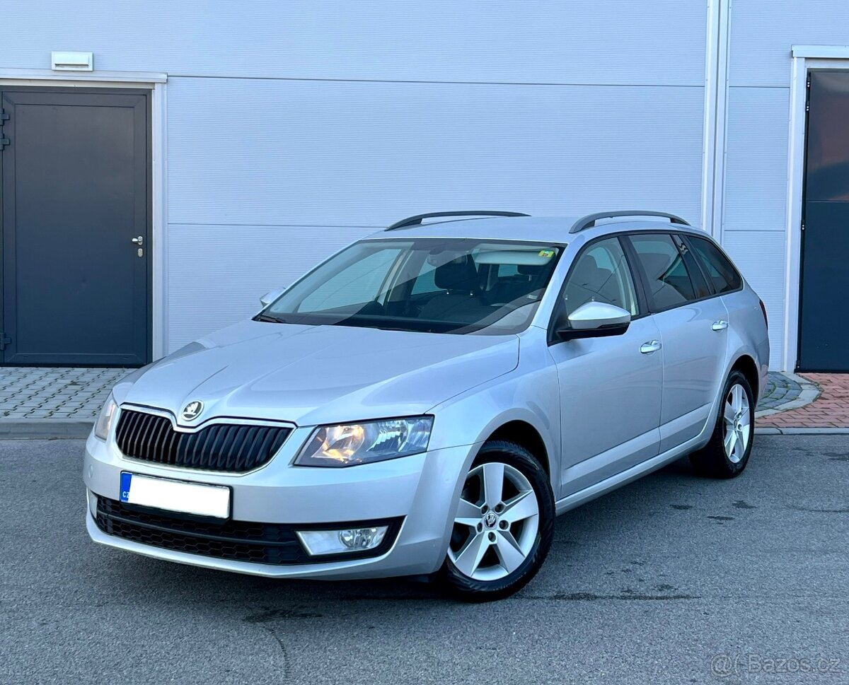 Škoda Octavia III 1.6TDI 77KW 2015 Manuál, Navi, Výhřev, R16