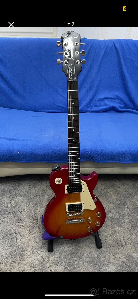 Prodám/vyměním EPIPHONE Les Paul 100 HS + příslušenství