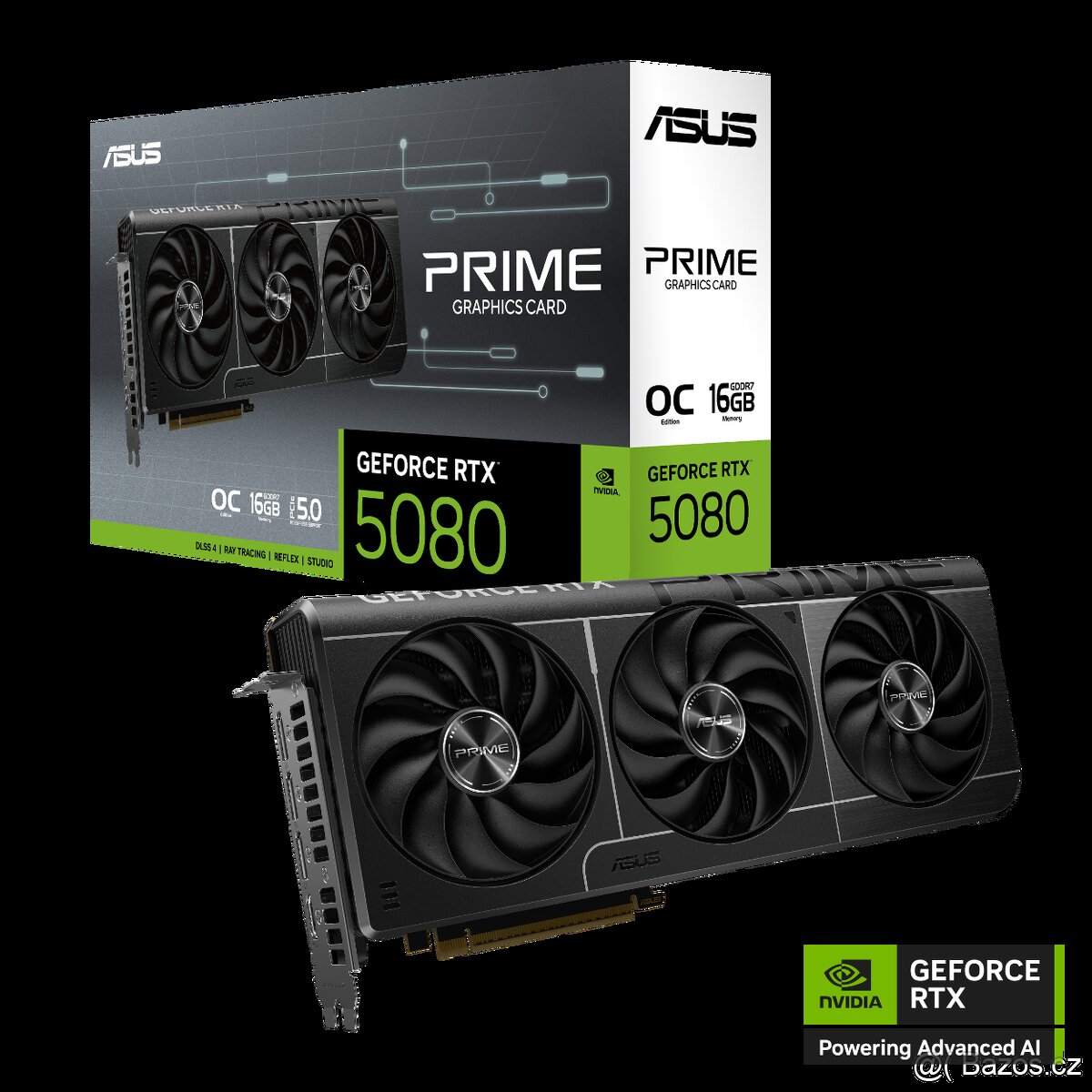 ASUS PRIME RTX 5080 OC Edition 16GB - Záruka 3 Roky Datart