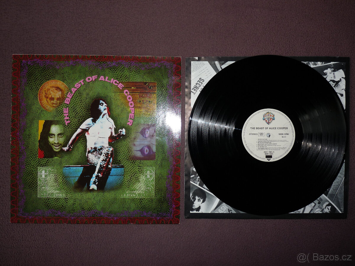 prodá LP ALICE COOPER-The Beast of Alice Cooper 1989 RARITA