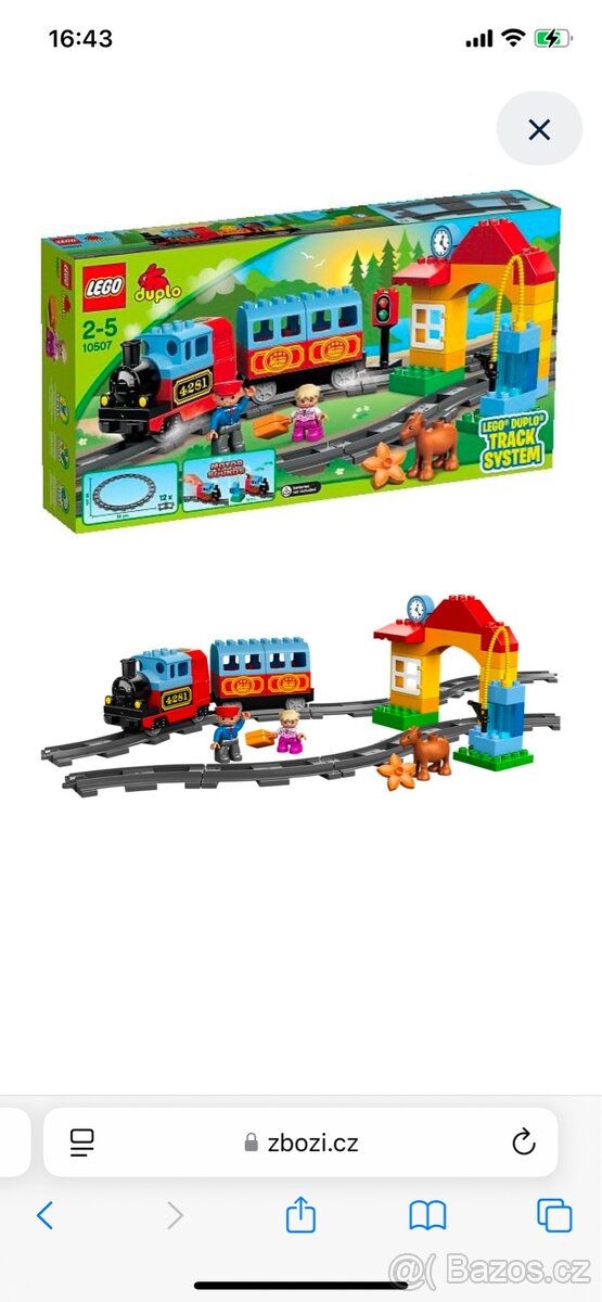 LEGO Duplo 10507 Můj první vláček