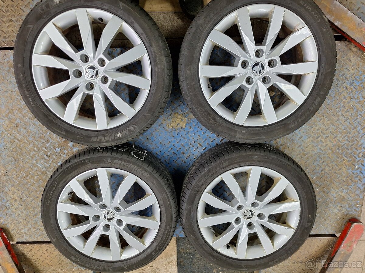 Prodám origo alu kola skoda Octavia 3 Crystal 5x112 r17