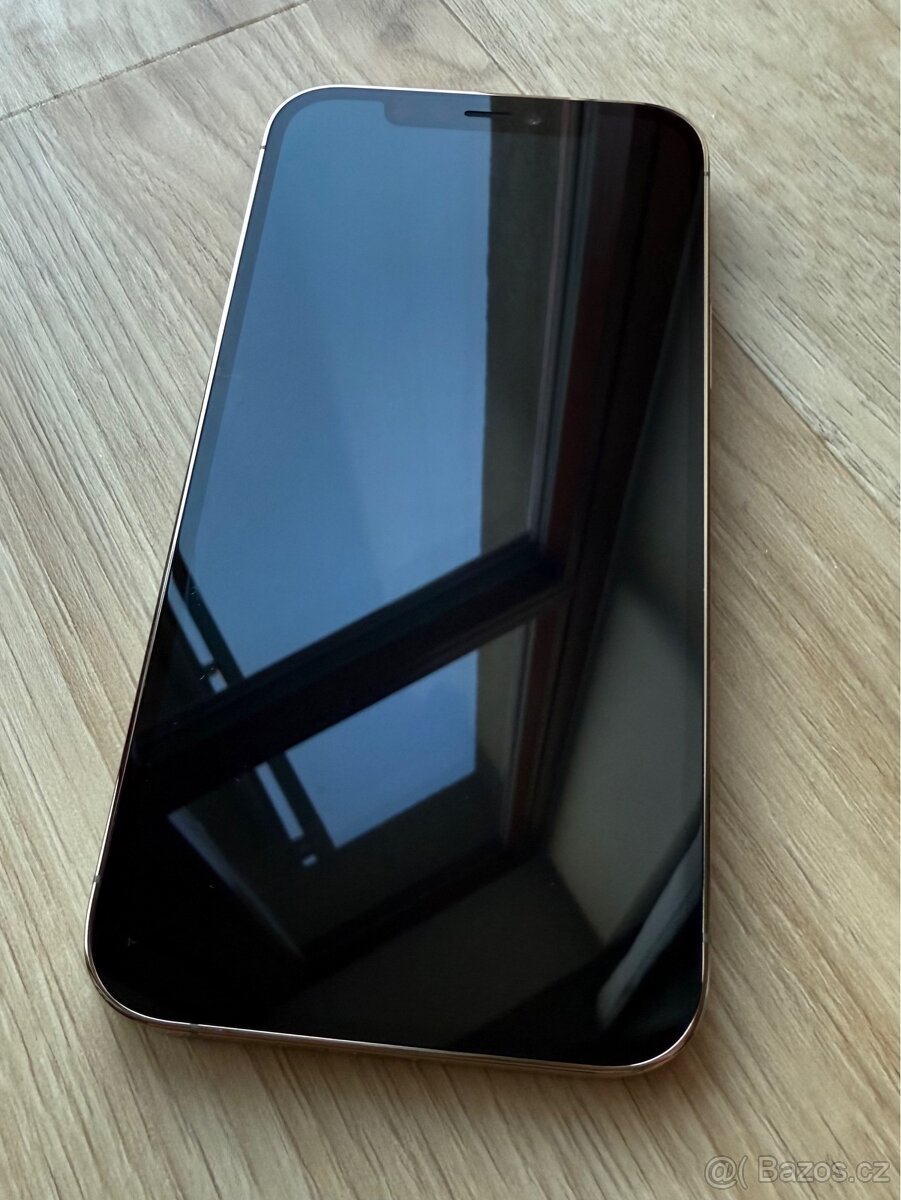 NOVÝ iPhone 12 Pro 256 GB Gold + příslušenství